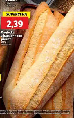 Lidl Bagietka z kamiennego pieca oferta