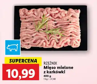 Lidl Rzeźnik mięso mielone z karkówki oferta