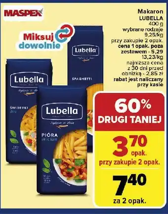 Carrefour Market Makaron świderki Lubella makaron oferta