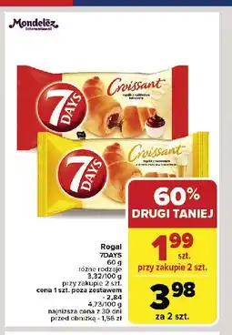 Carrefour Market Croissant z nadzieniem o smaku spumante 7 days oferta