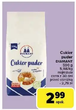 Carrefour Cukier puder Diamant Diamant polska oferta