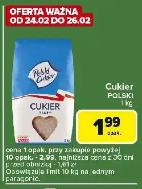 Carrefour Express Cukier Polski cukier oferta