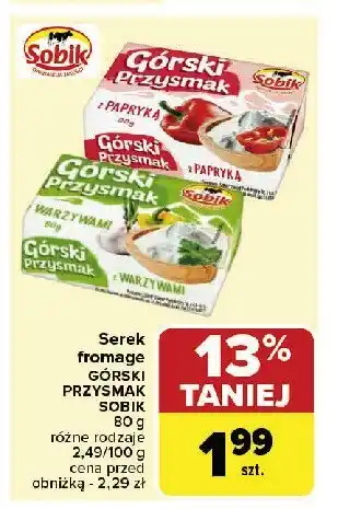 Carrefour Górski przysmak o smaku papryki Sobik górski przysmak oferta