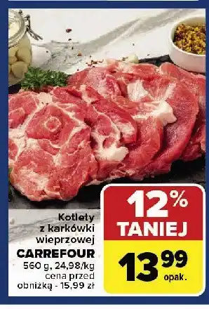 Carrefour Market Kotlety karkowe Carrefour targ świeżości oferta