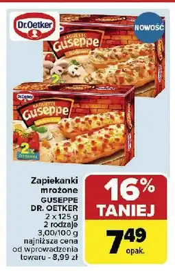 Carrefour Market Zapiekanka ser-pomidor Dr. oetker guseppe oferta