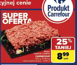 Carrefour Market Mięso mielone z indyka Carrefour oferta