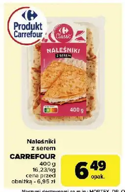 Carrefour Market Naleśniki z serem Carrefour classic oferta