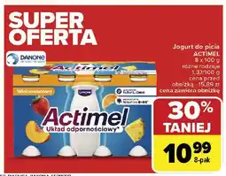 Carrefour Market Jogurt wieloowocowy Danone actimel oferta