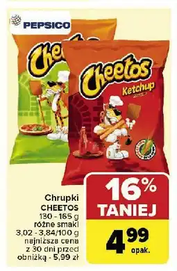 Carrefour Market Chrupki pizzerini Cheetos Frito lay cheetos oferta