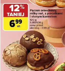 Carrefour Market Pączek z precelkami i słonym karmelem oferta