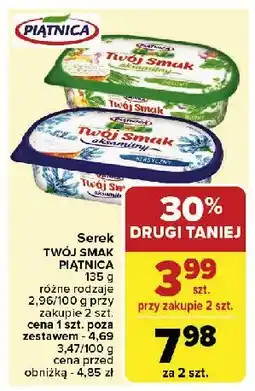 Carrefour Market Serek aksamitny ziołowy Piątnica twój smak oferta