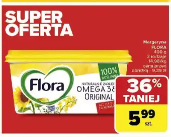 Carrefour Market Margaryna Flora original oferta