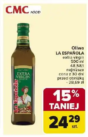 Carrefour Market Oliwa extra virgin La espanola oferta