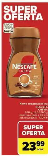 Carrefour Market Kawa Nescafe crema oferta