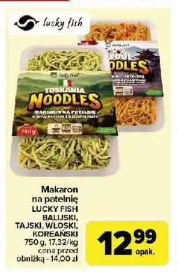 Carrefour Market Danie bali noodles Lucky fish oferta