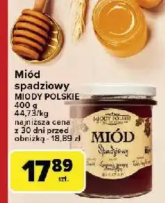 Carrefour Miód spadziowy Miody polskie oferta