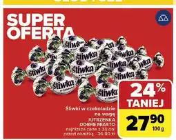 Carrefour Market Śliwka w czekoladzie Jutrzenka dobre miasto oferta