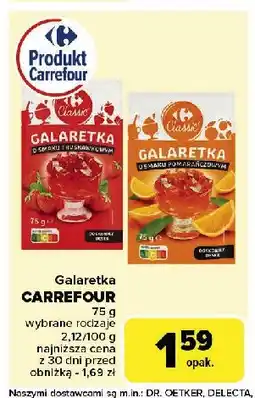 Carrefour Market Galaretka pomarańczowa Carrefour oferta