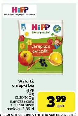 Carrefour Market Chrupiące gwiazdki z owocami Hipp oferta