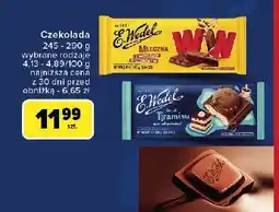 Carrefour Czekolada mleczna o smaku tiramisu Wedel oferta