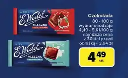 Carrefour Czekolada klasyczna mleczna E. wedel oferta