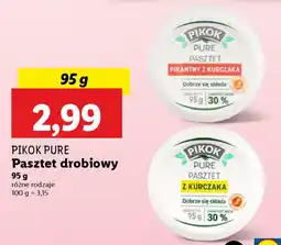 Lidl Pikok pure pasztet drobiowy oferta