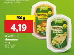 Lidl Vemondo hummus oferta