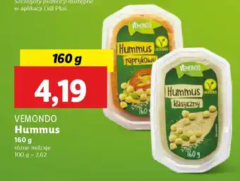 Lidl Vemondo hummus oferta