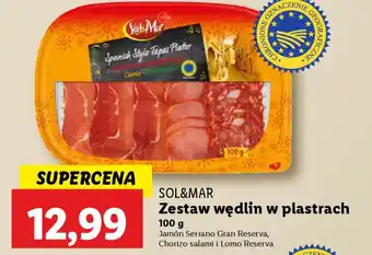 Lidl Sol&mar zestaw wędlin w plastrach oferta