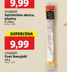 Lidl Sol&mar fuet iberyjski oferta