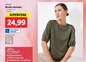 Lidl Bluzka damska Esmara oferta