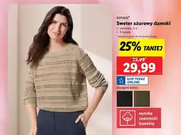 Lidl Sweter damski Esmara oferta