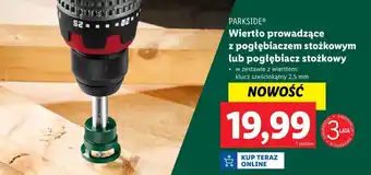 Lidl Wiertło Parkside oferta