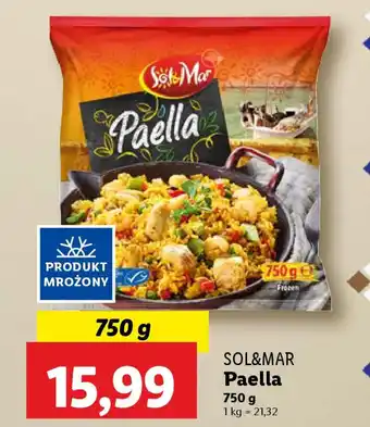 Lidl Sol&mar paella oferta