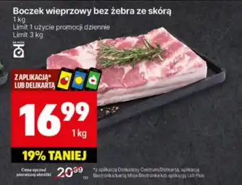 Delikatesy Centrum Boczek wieprzowy oferta