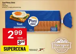 Delikatesy Centrum Tost pszenny Plony Zbóż oferta