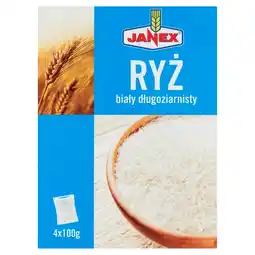 Delikatesy Centrum Janex Ryż biały długoziarnisty 400 g (4 x 100 g) oferta