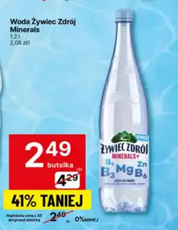 Delikatesy Centrum Woda Żywiec zdrój oferta