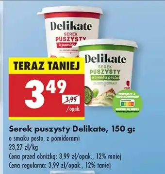 Biedronka Serek Delikate oferta