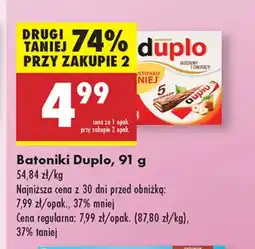 Biedronka Batoniki duplo oferta