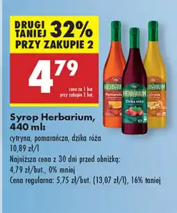 Biedronka Syrop Herbarium oferta