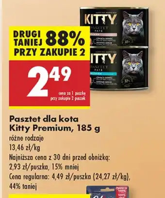 Biedronka Pasztet Kitty oferta