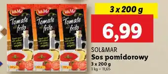 Lidl Sol&mar sos pomidorowy oferta