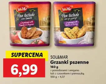 Lidl Sol&mar grzanki pszenne oferta