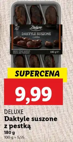 Lidl Deluxe daktyle suszone z pestką oferta