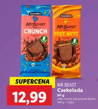 Lidl Mr beast czekolada oferta