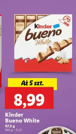 Lidl Kinder bueno white oferta