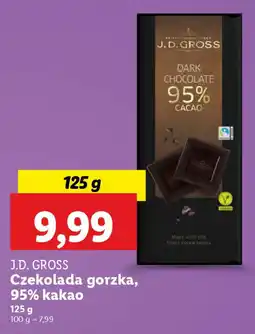 Lidl J.D. GROSS Czekolada gorzka, 95% kakao oferta