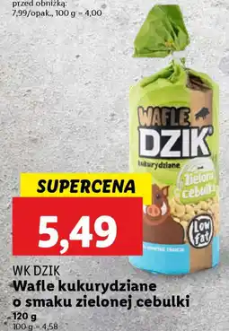 Lidl Wafle kukurydziane o smaku zielonej cebulki oferta