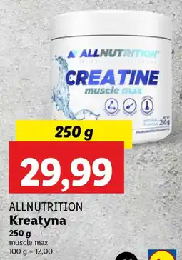Lidl Allnutrition kreatyna oferta